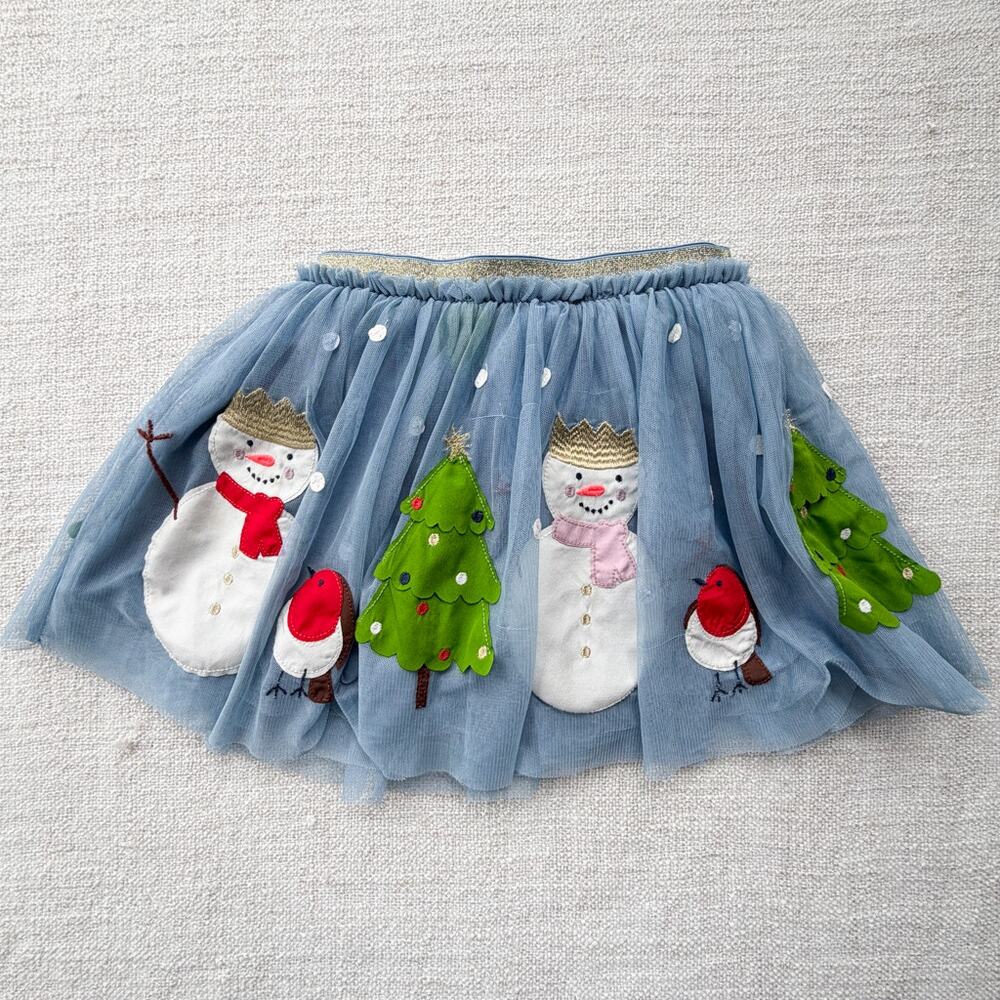 Mini Boden Snowman Tutu PLAY 4/5